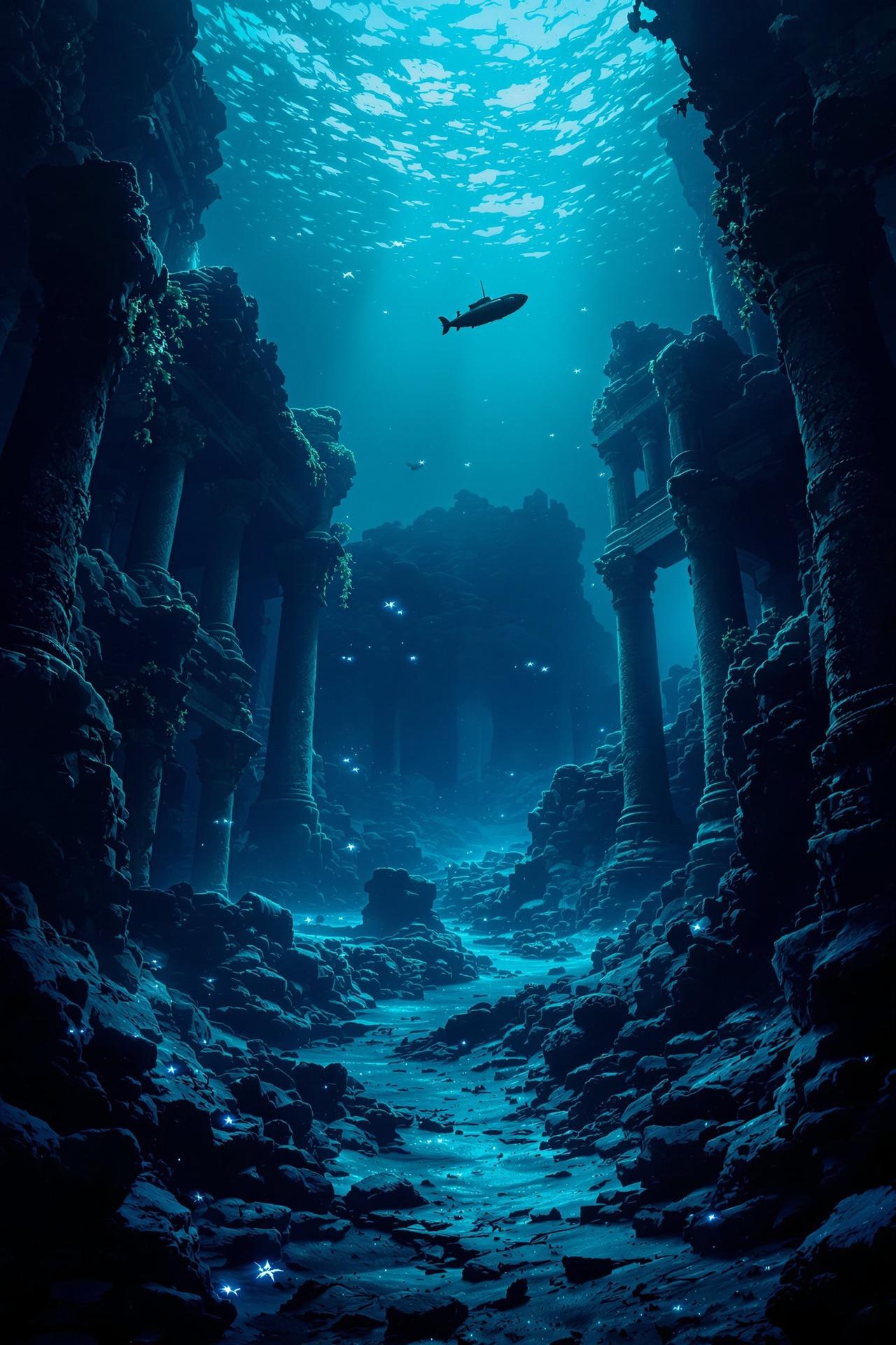 66影视作品深海探秘海报
